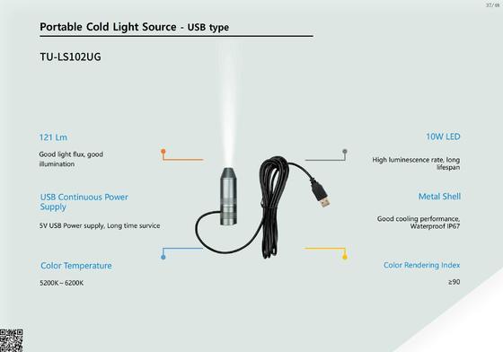 주문 Tuyou TU-LS102UG 의료 LED 10W 휴대용 냉선 광원 USB 온라인 제품