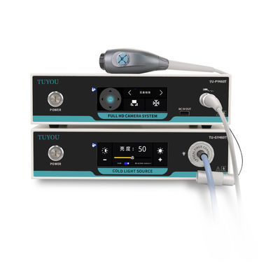 LED 광원 및 터치 스크린 메뉴와 함께 풀 HD 엔도스코프 카메라 유닛