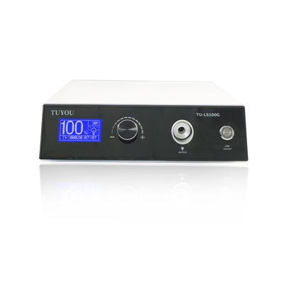 220V TUYOU 내시경 외과 LED 의료 냉선 빛 소스 조정 가능한 강도 및 내시경 광섬유 케이블